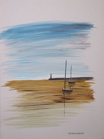 BASSE MER - Peinture - J-PAUL TAILLANDIER BASSE MER - Peinture - J-PAUL TAILLANDIER