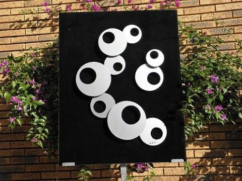 Sculpture murale contemporaine metal relief N°6 - Sculpture - Roques Jean Design Sculpture murale contemporaine metal relief N°6 - Sculpture - Roques Jean Design