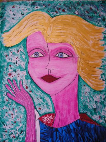 Peinture : ROSE'S MOTHER - GHIS Peinture : ROSE'S MOTHER - GHIS