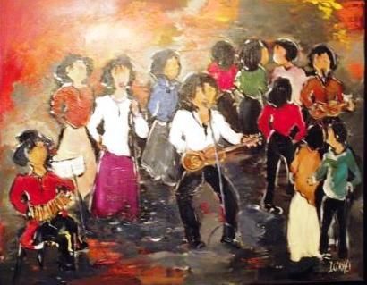 L'artiste josiane couret - fête de la musique