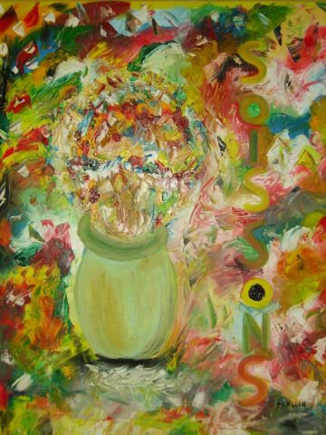 Le vase 2 - Peinture - drallih