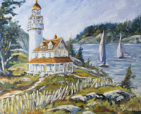 L'artiste Prankearts - Vue de notre belle vallée large toile à l'huile L'artiste Prankearts - Vue de notre belle vallée large toile à l'huile