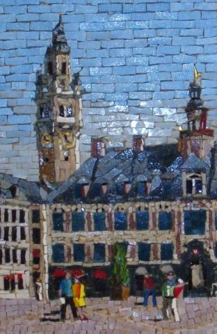 Grand place (Lille) - Mosaique - philippe rossi