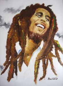 Voir le détail de cette oeuvre: portrait de Bob Marley