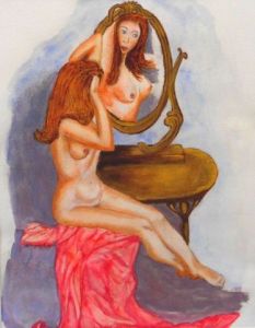 Peinture de Paoli: Le miroir