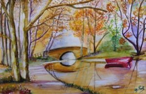 Peinture de Paoli: Le pont 