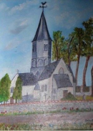 L'artiste DEBUF - Ancienne Eglise de Lumbres