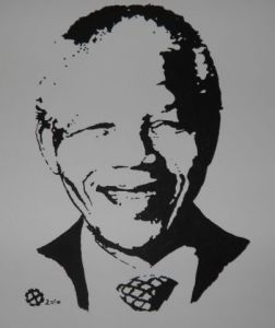 Voir cette oeuvre de Alain Dal Molin: Mandela