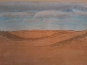 Voir le détail de cette oeuvre: nuage sur désert