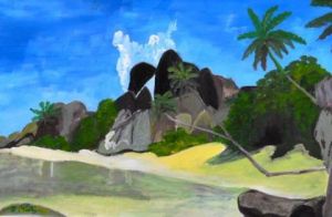Peinture de Paoli: Les iles