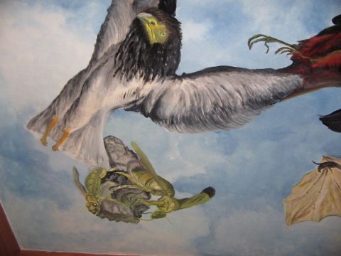 les oiseaux du paradis - Peinture - singerregis