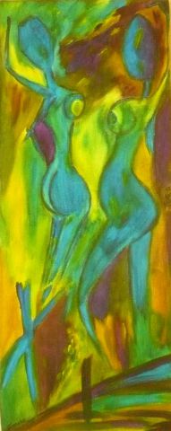 Ange ou démon - Peinture - FERRARO Ange ou démon - Peinture - FERRARO