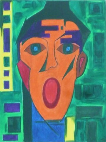 Le cri - Peinture - FERRARO Le cri - Peinture - FERRARO