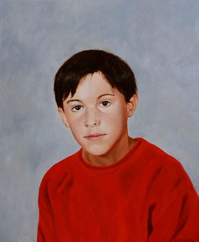 L'artiste Veronique LEPERC - portrait Thomas
