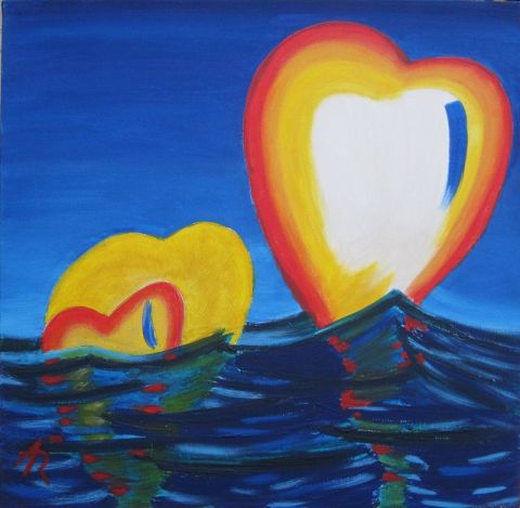 Amour, des Hauts et des Bas - Peinture - Karel Amour, des Hauts et des Bas - Peinture - Karel