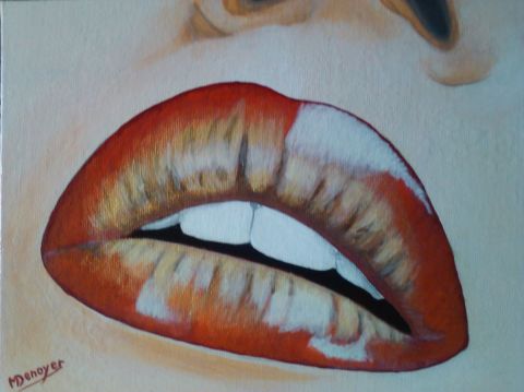 L'artiste malepere - les lèvres