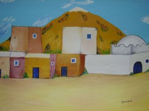 Voir cette oeuvre de drallih: village berbère