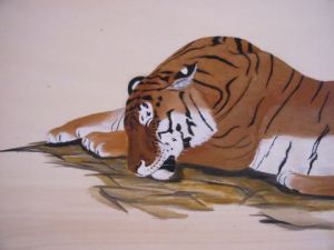 Peinture de Chabs: Tigre