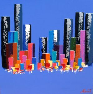 Voir cette oeuvre de Antoine Renault: Towers Blue Zone