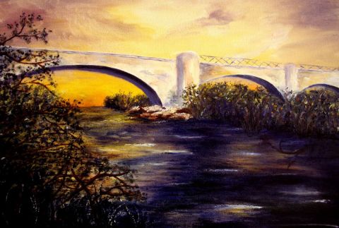 L'artiste ghighi - Hérault, sous le pont du chemin de fer