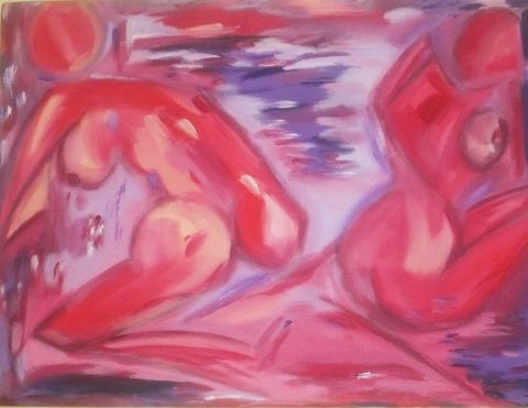 Corps en désaccord - Peinture - FERRARO Corps en désaccord - Peinture - FERRARO