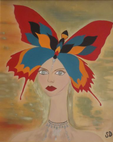 LA CHRYSALIDE - Peinture - SONYA DZIABAS LA CHRYSALIDE - Peinture - SONYA DZIABAS