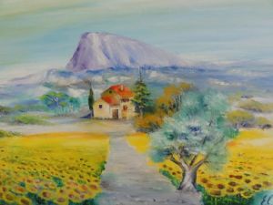 Voir cette oeuvre de Eugenia: Paysage provençal