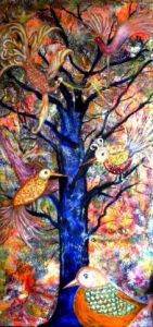 Voir le détail de cette oeuvre: l'arbre aux oiseaux