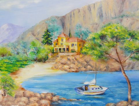 L'artiste Eugenia - Une villa au bord de mer