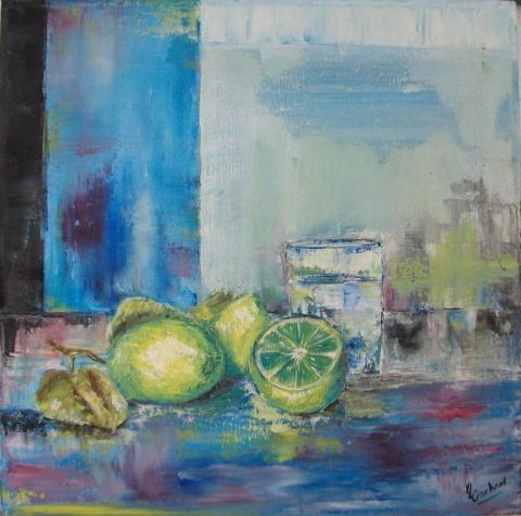 les citrons verts - Peinture - valerie CROCHARD les citrons verts - Peinture - valerie CROCHARD