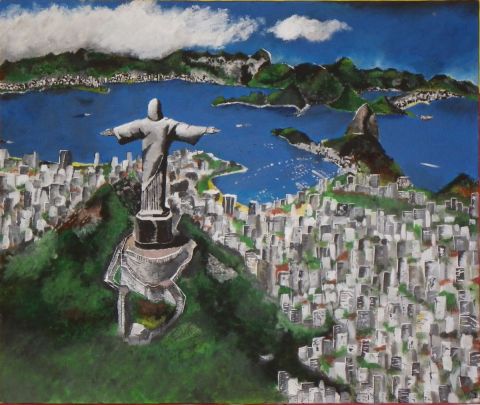 L'artiste walter PICASSO - Rio de Janeiro