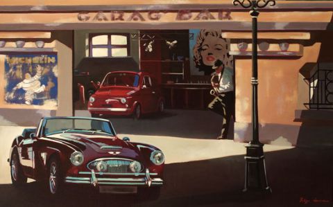 garga'bar - Peinture - PHILIPPE LEROUX garga'bar - Peinture - PHILIPPE LEROUX