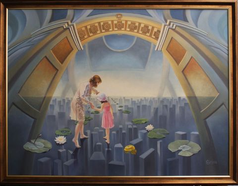 Des conseils vers nul part - Peinture - Gyuri Lohmuller Des conseils vers nul part - Peinture - Gyuri Lohmuller