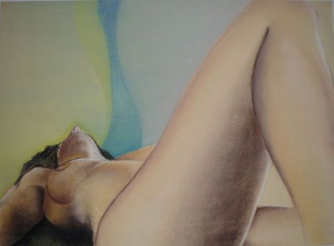 Nue recto - Dessin - Christine PETITPAS Nue recto - Dessin - Christine PETITPAS