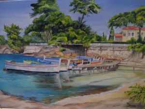 Voir le détail de cette oeuvre: Port de l'olivette à Juan les Pins