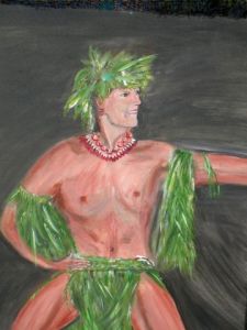 Voir cette oeuvre de Jean Pierre BERARD: danseur tahitien