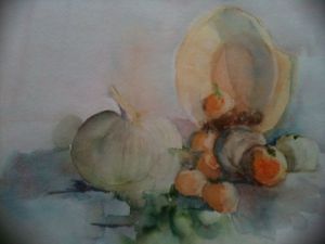 Voir cette oeuvre de Eliane Desther: Fruits de saison