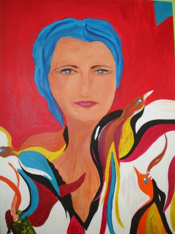 L'artiste LVI - LA DAME AUX OISEAUX L'artiste LVI - LA DAME AUX OISEAUX