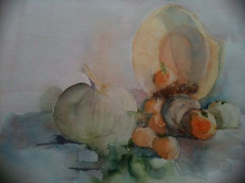 L'artiste Eliane Desther - Fruits de saison