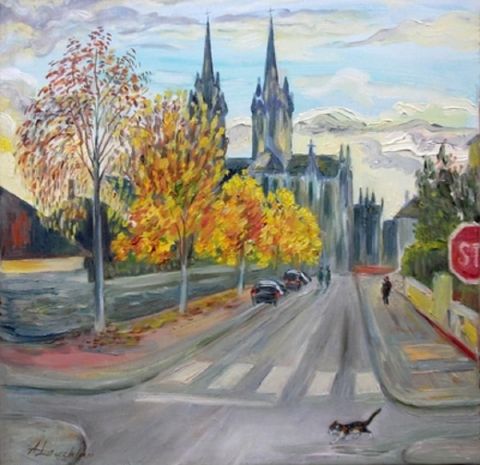 Le Chat - Peinture - LAUCHLAN Le Chat - Peinture - LAUCHLAN