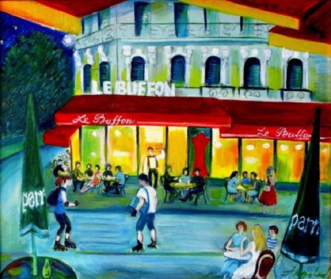 Le Buffon, Paris - Peinture - LAUCHLAN Le Buffon, Paris - Peinture - LAUCHLAN