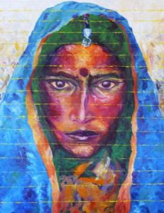 Peinture de KANOU: D'Inde et d'Ailleurs