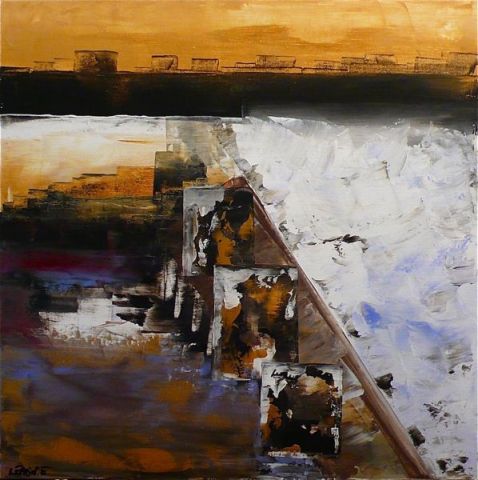 Peinture : TANGER N°2 ( GALERIE ROUGE CARMIN PARIS) - LEPRIN Peinture : TANGER N°2 ( GALERIE ROUGE CARMIN PARIS) - LEPRIN