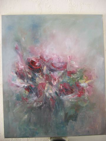 L'artiste Marie Dominique GARNIER BOSSY - Gerbe de fleurs