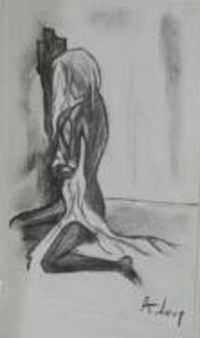 nudité - Dessin - AURORE FOLLAIN nudité - Dessin - AURORE FOLLAIN