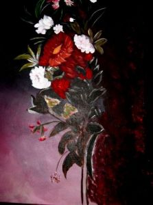 Peinture de Maryaude: Triste bouquet