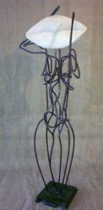 Sculpture de stephane BARBOIRON: Sentinelle