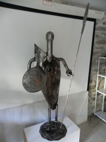 LE GUERRIER MASAI - Sculpture - Roland GOURDON LE GUERRIER MASAI - Sculpture - Roland GOURDON