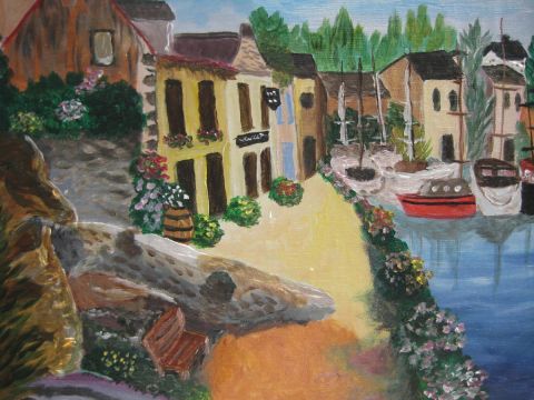L'artiste Maryaude - Paysage breton