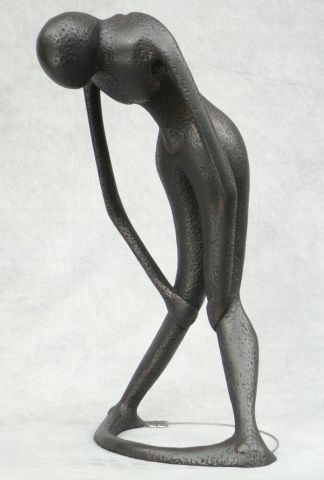 Souffle court - Sculpture - Daniel Giraud